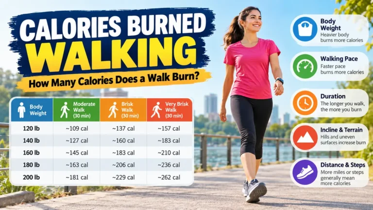calories burned walking: Calories by Weight & Pace